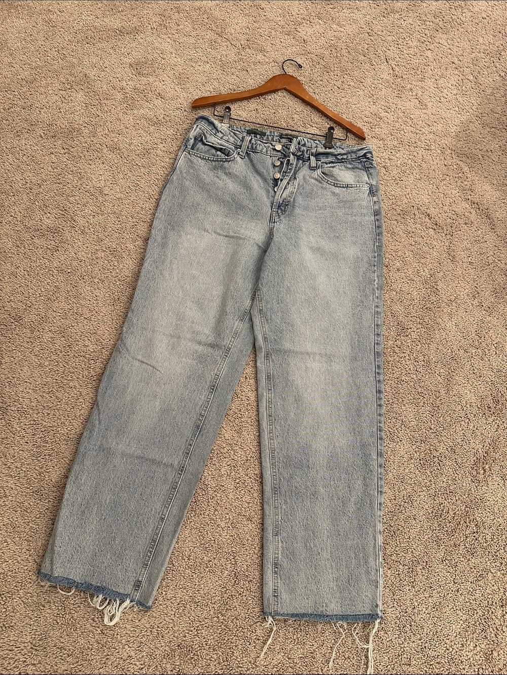 wild fable Light Blue Straight Leg Women's Jeans
